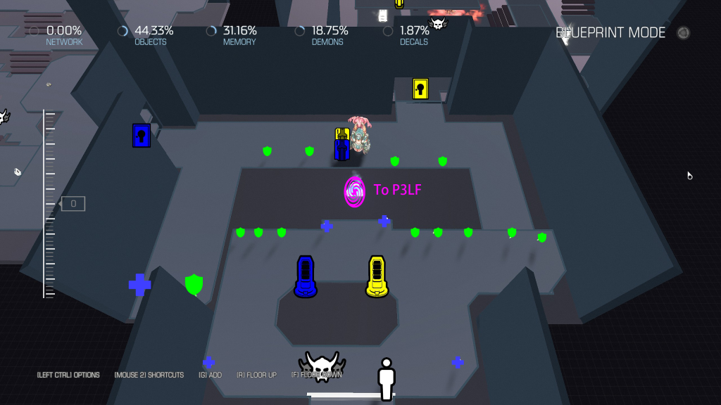 P2LC in Blueprint Mode