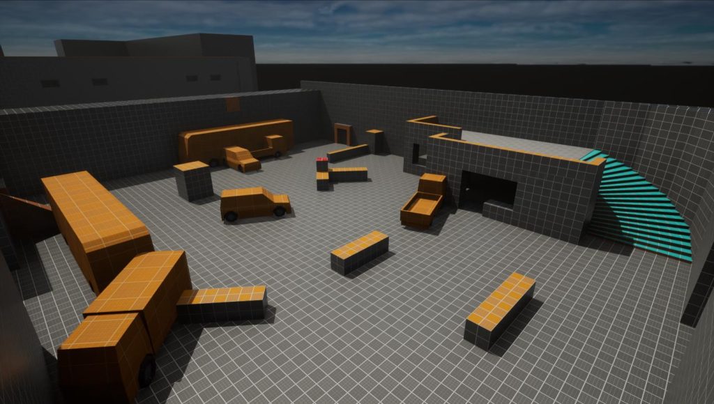 Beat 1: 3D blockout