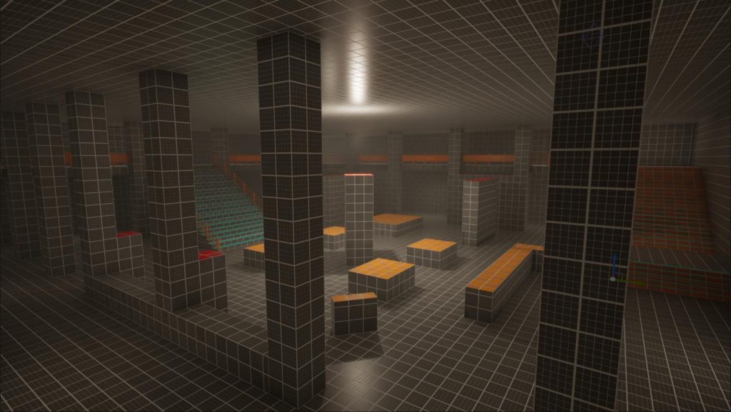 Beat 2: 3D blockout of the building