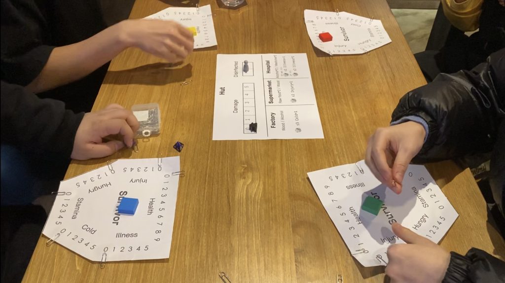 The third playtest, four players